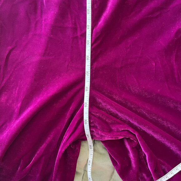 Du Paradis Velvet Corset Jumpsuit Size Small - Picture 8 of 10